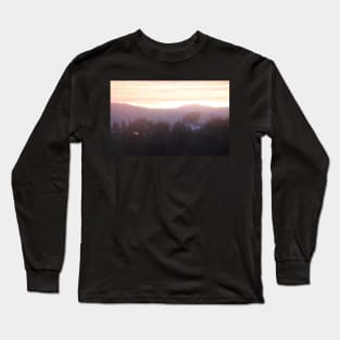 Glorious Columbia River Sunrise Long Sleeve T-Shirt